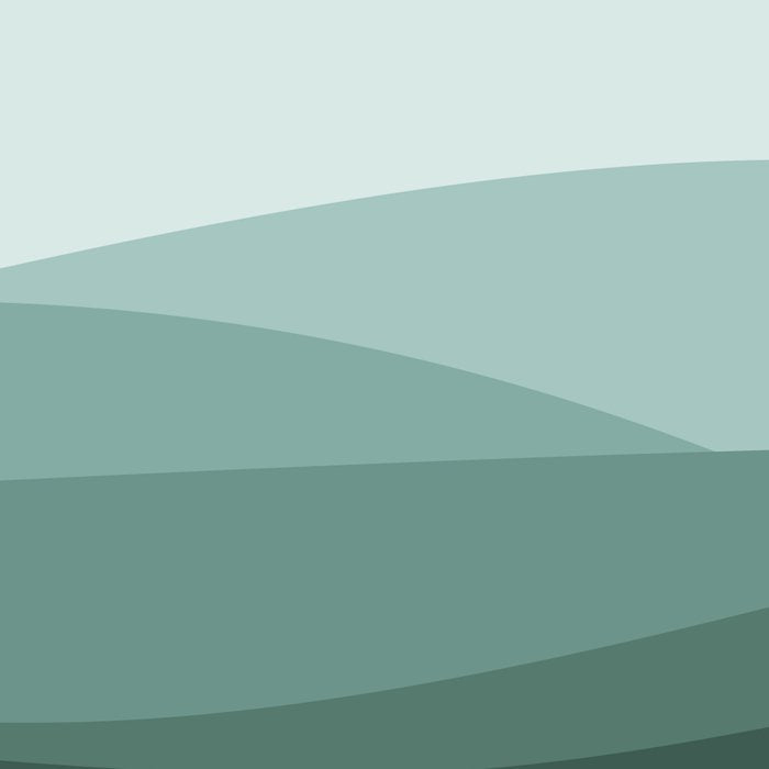 Mountain, Landscape, Green, Ombre Paintings Coffee Mug Gallery Image 2