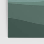 Mountain, Landscape, Green, Ombre Paintings Poster Gallery Image 3