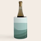 Mountain, Landscape, Green, Ombre Paintings Wine Chiller Gallery Image 3