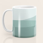 Mountain, Landscape, Green, Ombre Paintings Coffee Mug Gallery Image 3