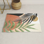 Abstract Tropical Art VI Rug Gallery Image 1