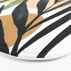 Abstract Tropical Art VI Bath Mat Gallery Image 3