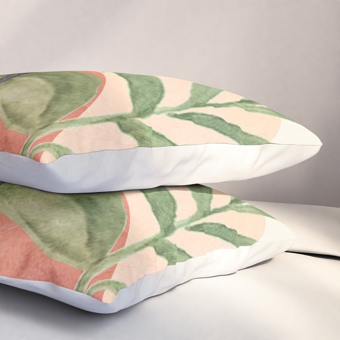 Abstract Tropical Art VI Pillow Sham Gallery Image 3