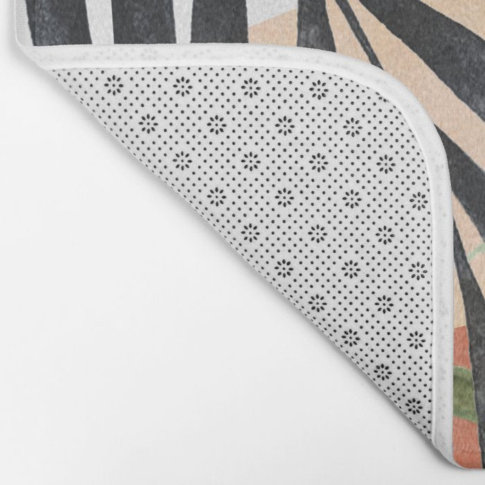 Abstract Tropical Art VI Bath Mat Gallery Image 2