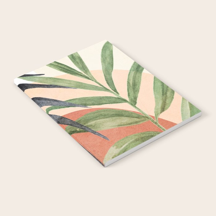 Abstract Tropical Art VI Notebook Gallery Image 1
