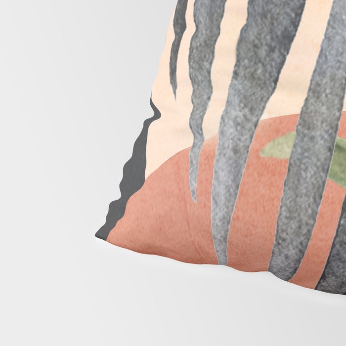 Abstract Tropical Art VI Pillow Sham Gallery Image 4