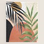 Abstract Tropical Art VI Jigsaw Puzzle Gallery Image 1