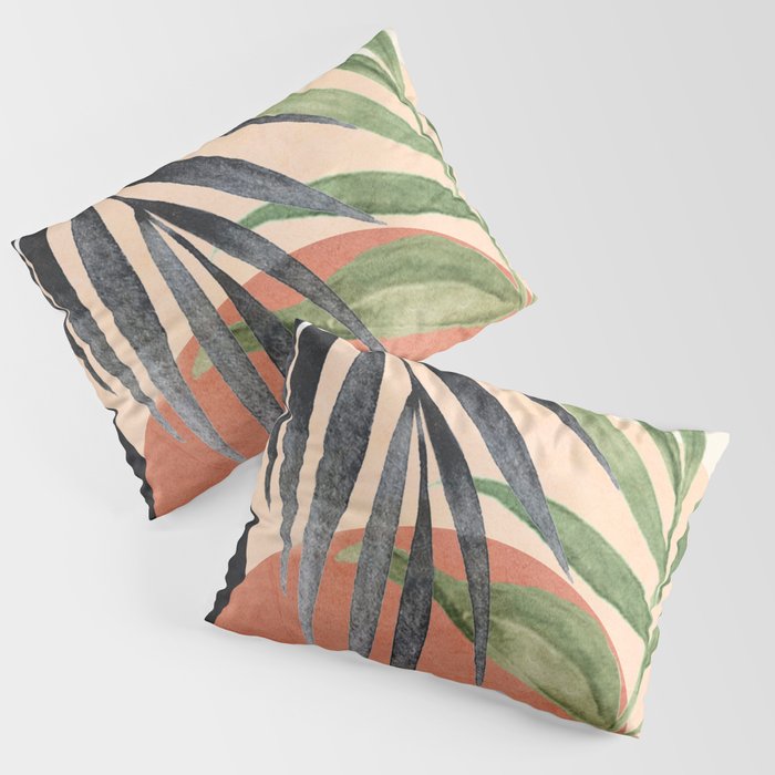 Abstract Tropical Art VI Pillow Sham Gallery Image 1