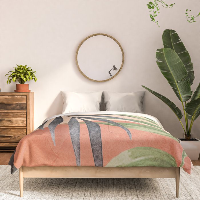 Abstract Tropical Art VI Comforter Gallery Image 3