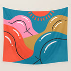 Suns Out, Buns Out!  Wall Tapestry Gallery Image 4