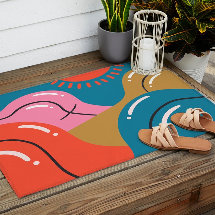 Suns Out, Buns Out!  Outdoor Rug Gallery Image 2