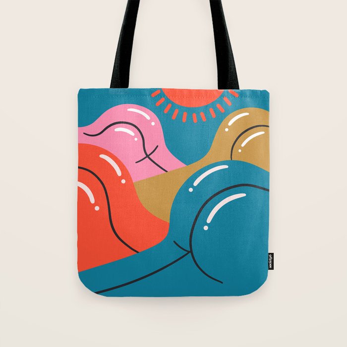 Suns Out, Buns Out!  Tote Bag Gallery Image 1