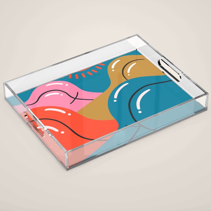 Suns Out, Buns Out!  Acrylic Tray Gallery Image 1