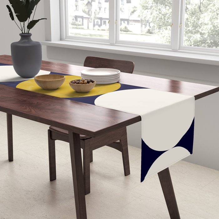 expectant iteration bauhaus Table Runner Gallery Image 2