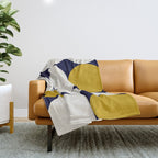 expectant iteration bauhaus Throw Blanket Gallery Image 1