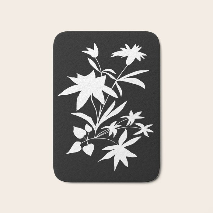 Fireworks Flowers  Bath Mat Gallery Image 1