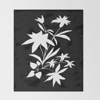 Fireworks Flowers  Throw Blanket Gallery Image 2