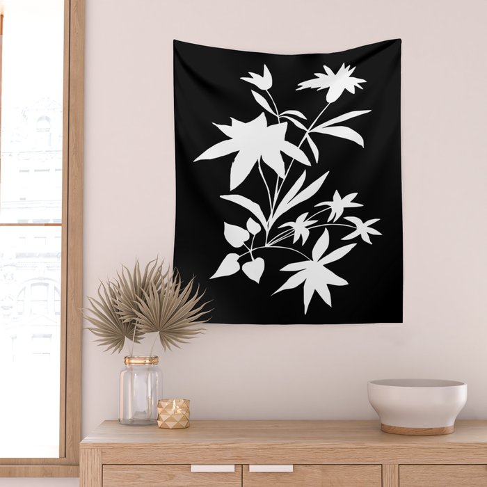 Fireworks Flowers  Wall Tapestry Gallery Image 2