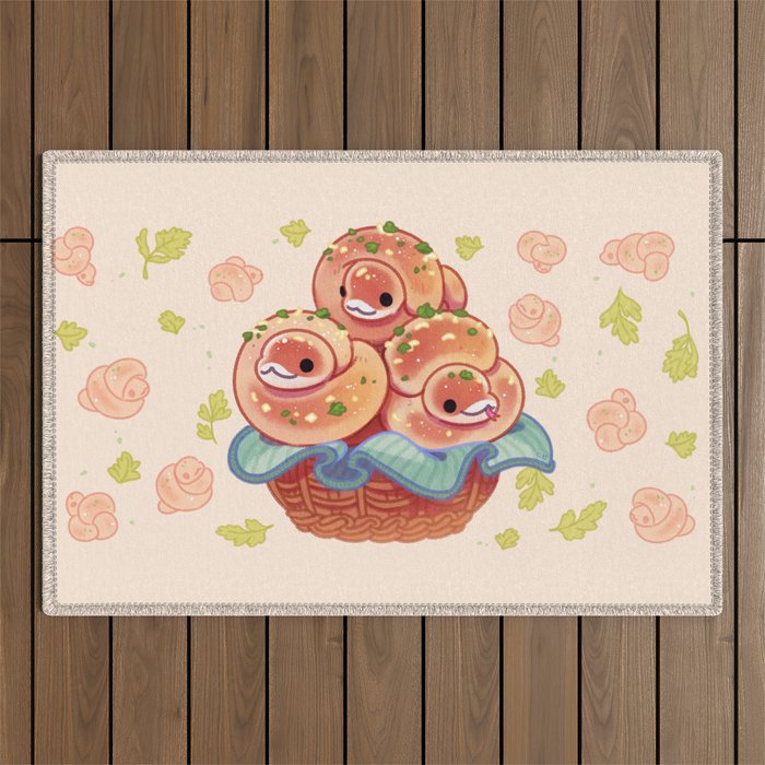 Garlic knot pythons Outdoor Rug Gallery Image 1