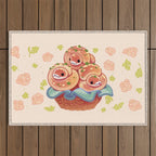 Garlic knot pythons Outdoor Rug Gallery Image 1