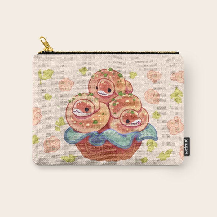 Garlic knot pythons Carry All Pouch Gallery Image 1