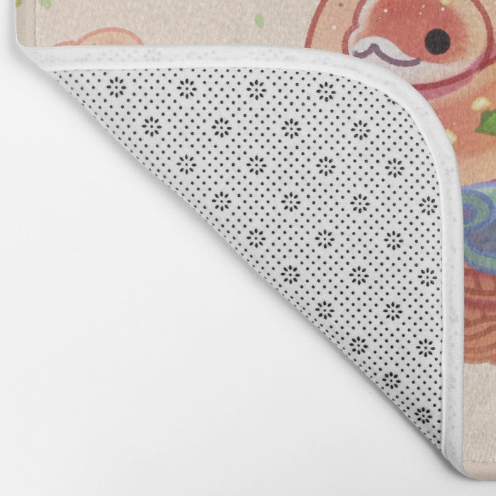 Garlic knot pythons Bath Mat Gallery Image 2