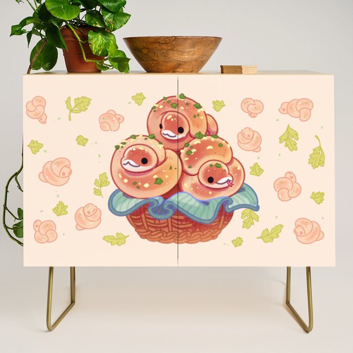 Garlic knot pythons Credenza Gallery Image 1