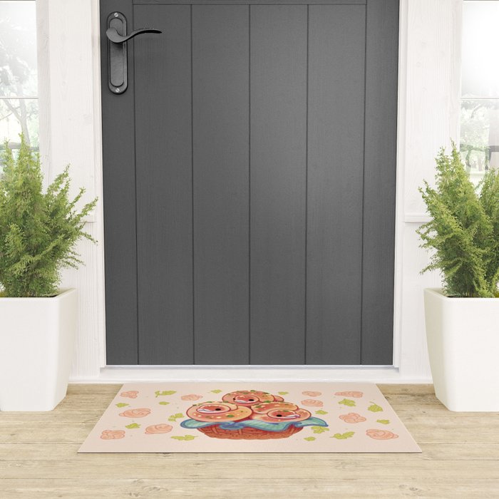 Garlic knot pythons Welcome Mat Gallery Image 3
