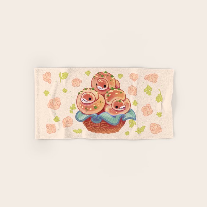 Garlic knot pythons Bath Towel Gallery Image 1