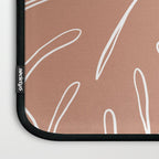 Monstera minimal - earth Laptop Sleeve Gallery Image 3
