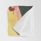 Lady with Tulip Throw Blanket Gallery Image 3