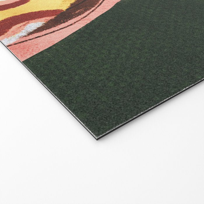 Lady with Tulip Welcome Mat Gallery Image 2