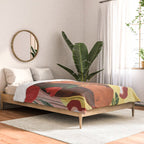 Lady with Tulip Comforter Gallery Image 2