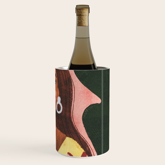 Lady with Tulip Wine Chiller Gallery Image 3