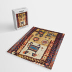 Zakatale Central Caucasus Sleeping Rug Print Jigsaw Puzzle Gallery Image 2