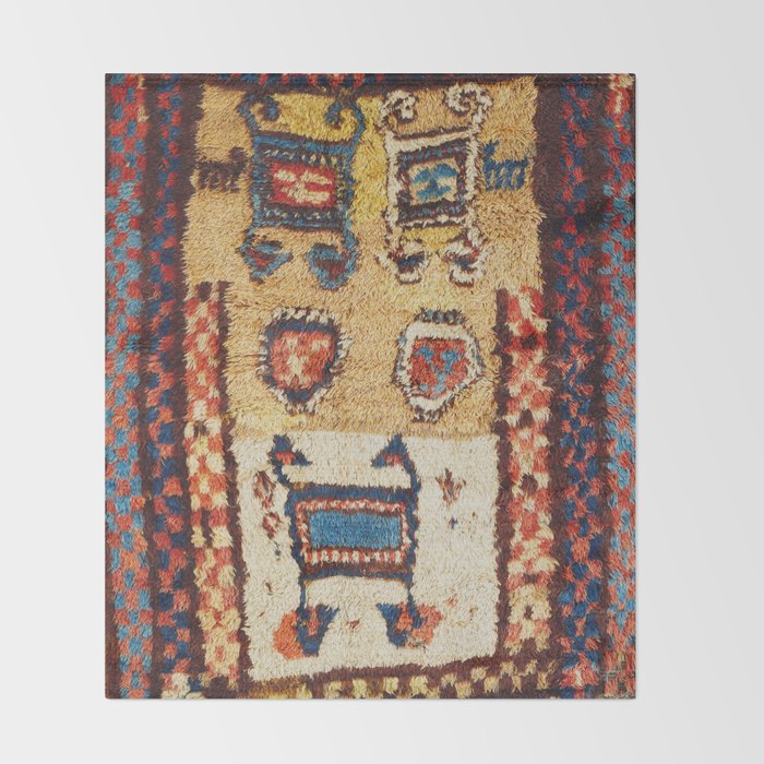 Zakatale Central Caucasus Sleeping Rug Print Throw Blanket Gallery Image 2