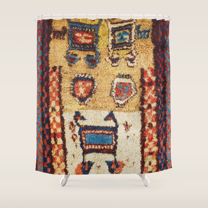 Zakatale Central Caucasus Sleeping Rug Print Shower Curtain Gallery Image 1