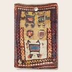 Zakatale Central Caucasus Sleeping Rug Print Cutting Board Gallery Image 1
