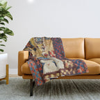 Zakatale Central Caucasus Sleeping Rug Print Throw Blanket Gallery Image 1