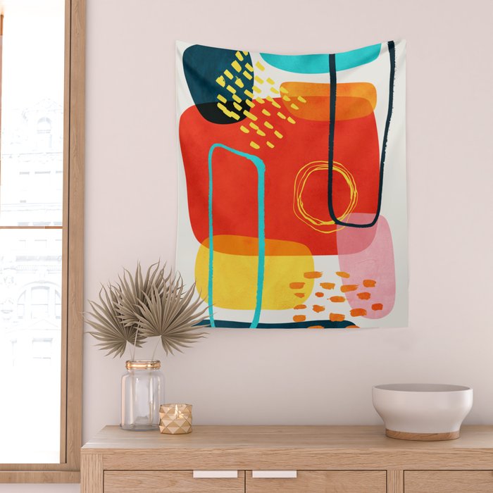 Ferra Wall Tapestry Gallery Image 2