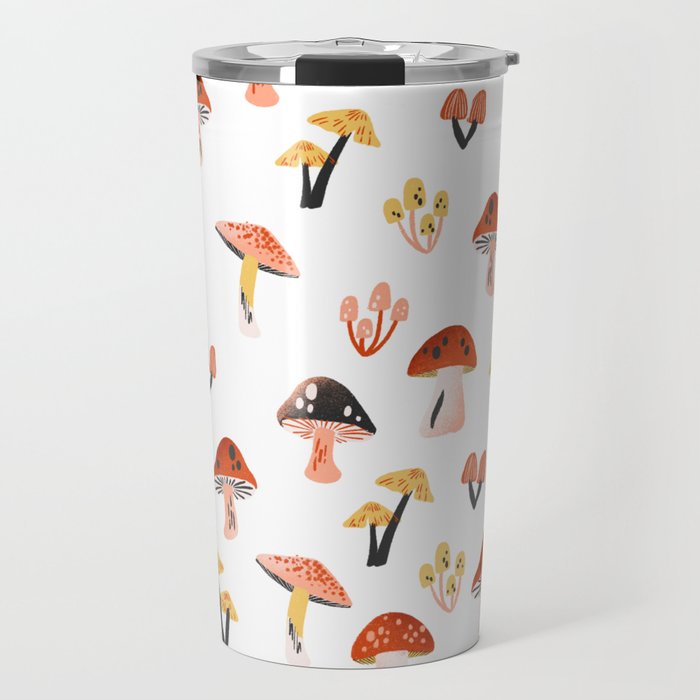 Mini Mushrooms Travel Mug Gallery Image 1