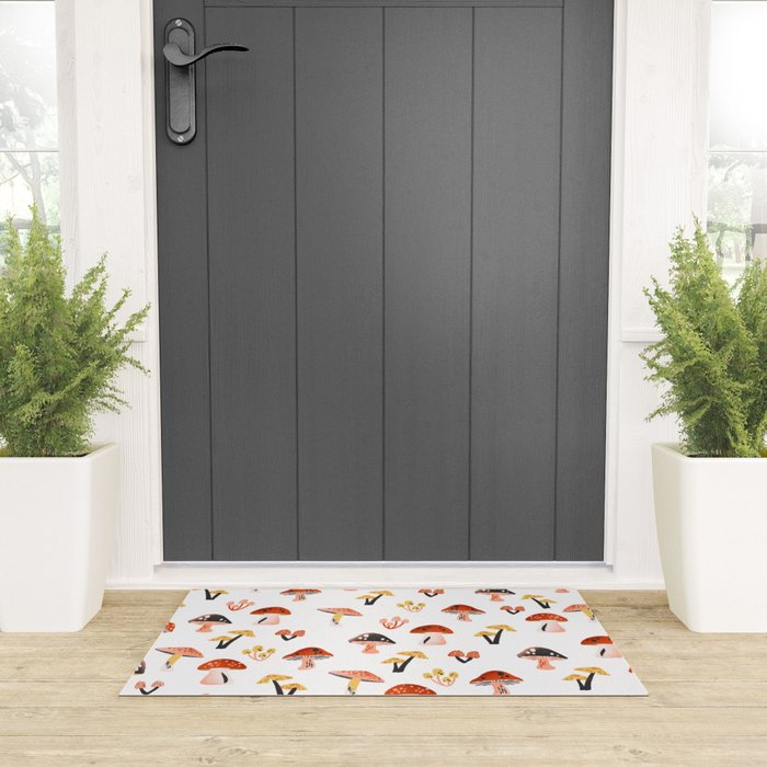 Mini Mushrooms Welcome Mat Gallery Image 3