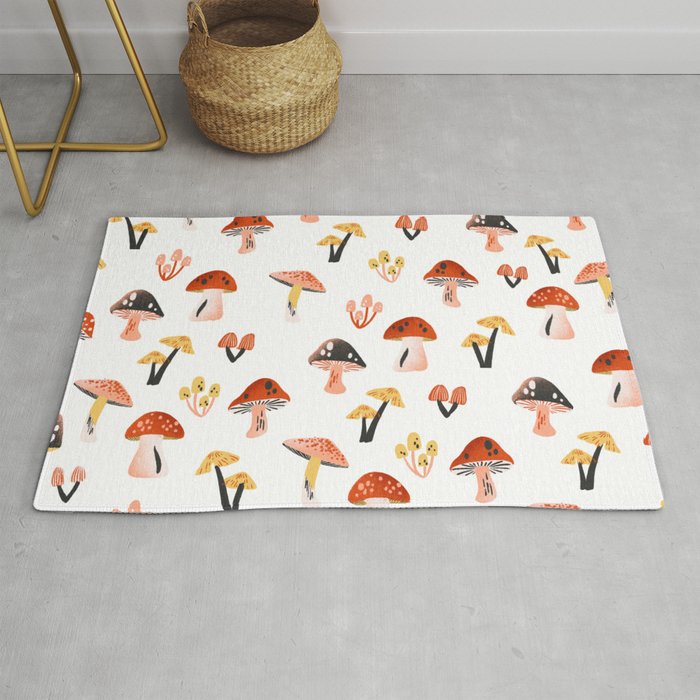 Mini Mushrooms Rug Gallery Image 1