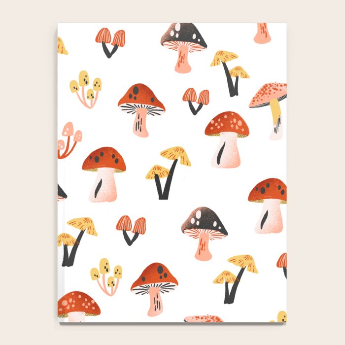 Mini Mushrooms Notebook Gallery Image 4