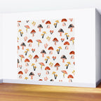 Mini Mushrooms Wall Mural Gallery Image 2