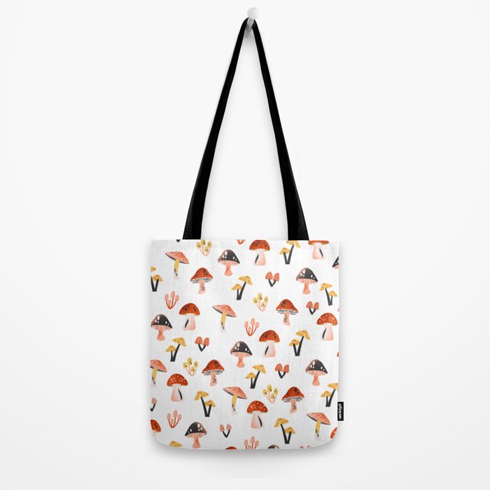 Mini Mushrooms Tote Bag Gallery Image 2