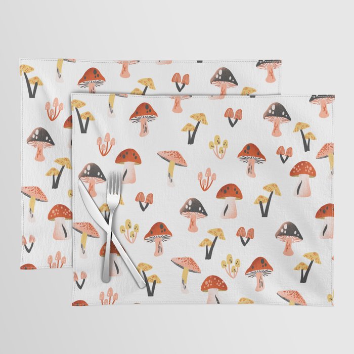 Mini Mushrooms Placemat Gallery Image 1