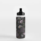 Mystic Moon Night Roses Botanical Flower Garden Water Bottle Gallery Image 2