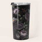 Mystic Moon Night Roses Botanical Flower Garden Travel Mug Gallery Image 3