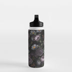 Mystic Moon Night Roses Botanical Flower Garden Water Bottle Gallery Image 3
